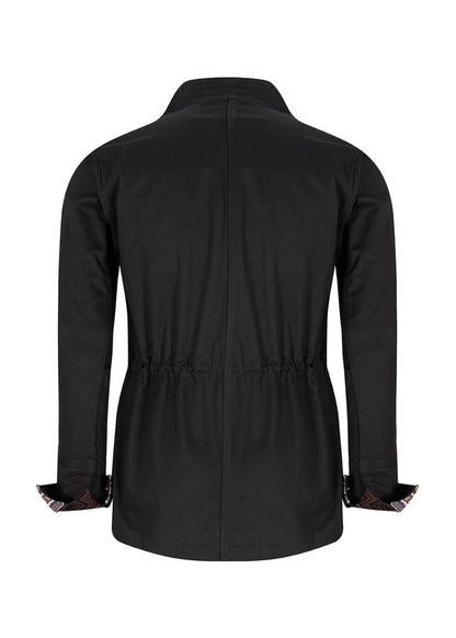 FIELD JACKET REGULAR NASHVILLE BLACK MULTICOLORED
