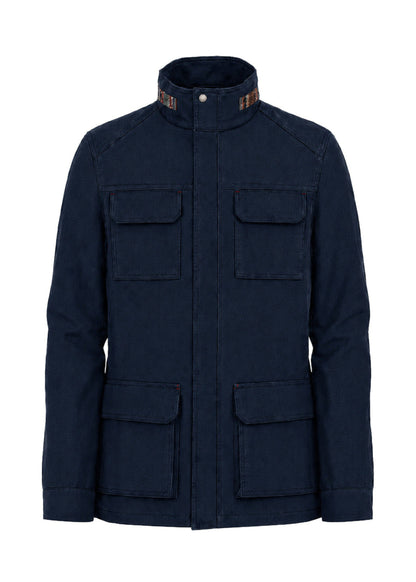 FIELD JACKET REGULAR TUCSON NAVY BLUE MULTICOLORED