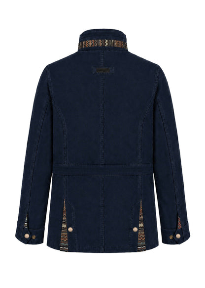 FIELD JACKET REGULAR TUCSON NAVY BLUE MULTICOLORED