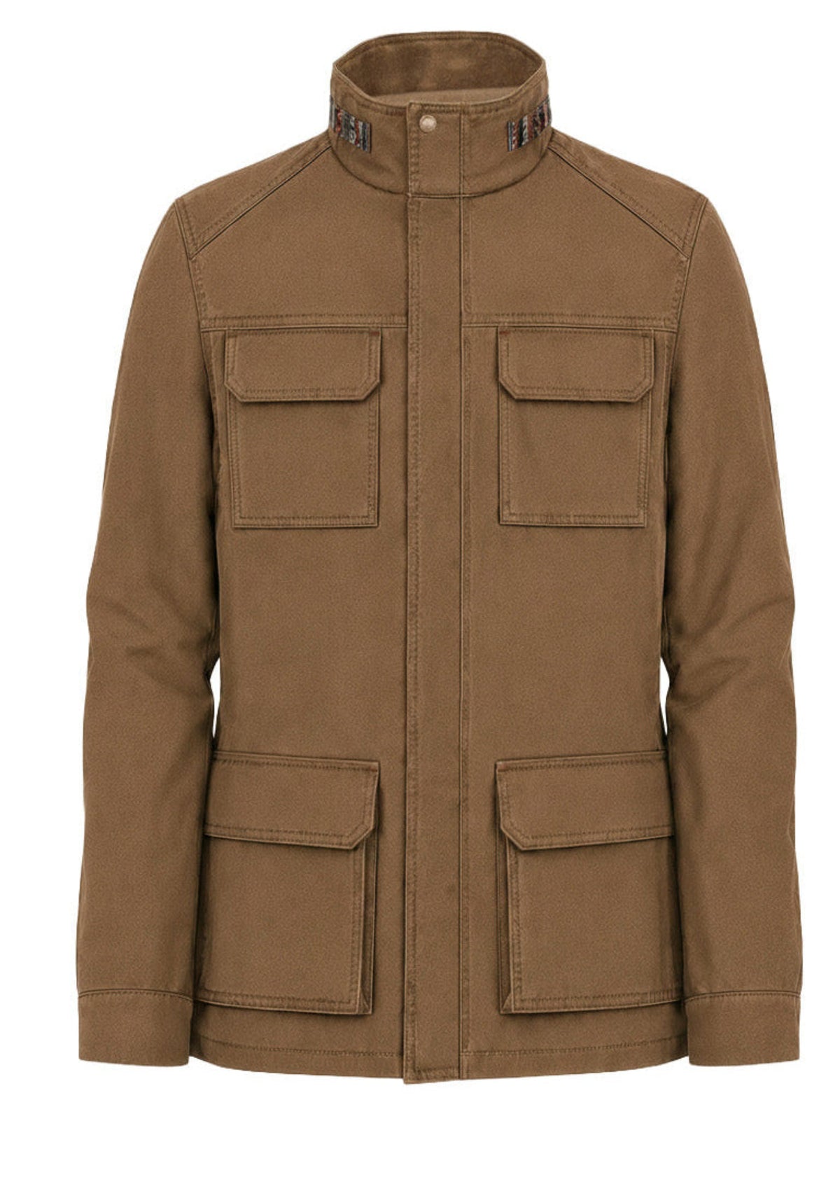 FIELD JACKET REGULAR TUCSON CAQUI MULTICOLORED