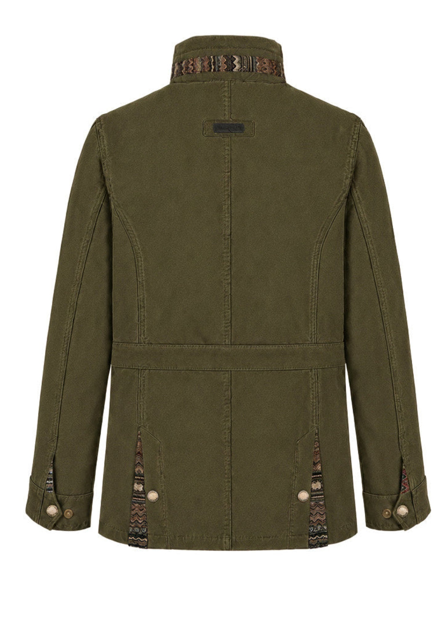 FIELD JACKET REGULAR TUCSON OLIVE GREEN  MULTICOLORED