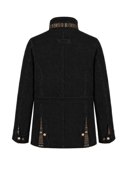 CHAQUETA FIELD REGULAR TUCSON BLACK  MULTICOLORED