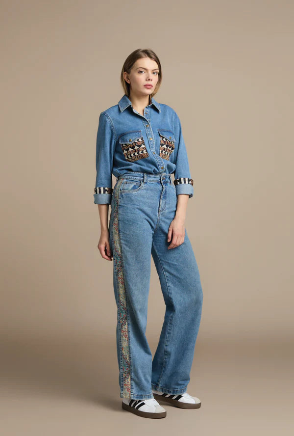 Denim shirt uyuni Yaku