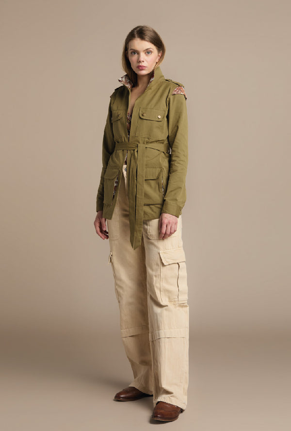 Safari jacket olive Sonqo