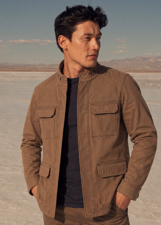FIELD JACKET REGULAR TUCSON CAQUI MULTICOLORED