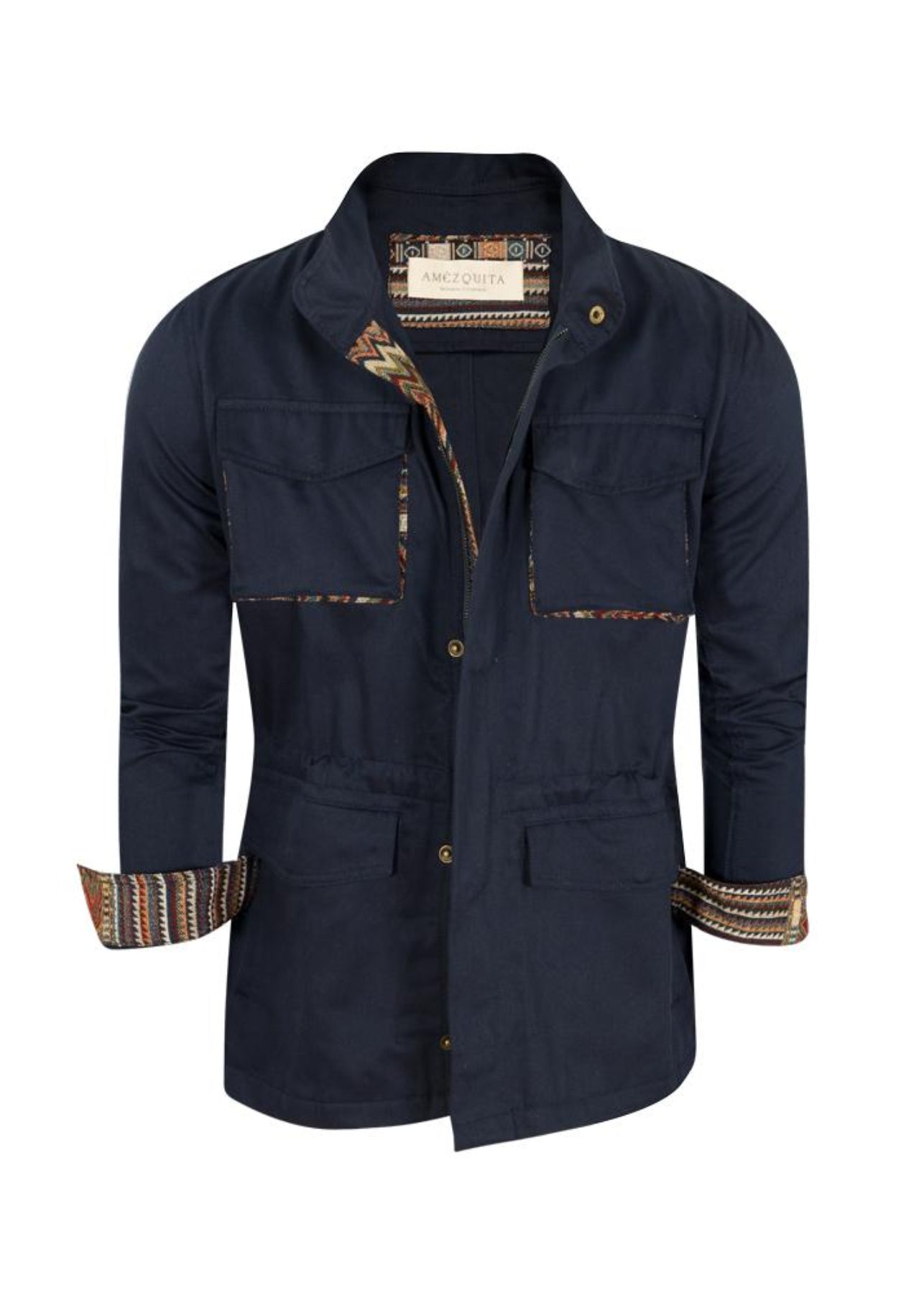 FIELD JACKET REGULAR NASHVILLE NAVY BLUE MULTICOLORED